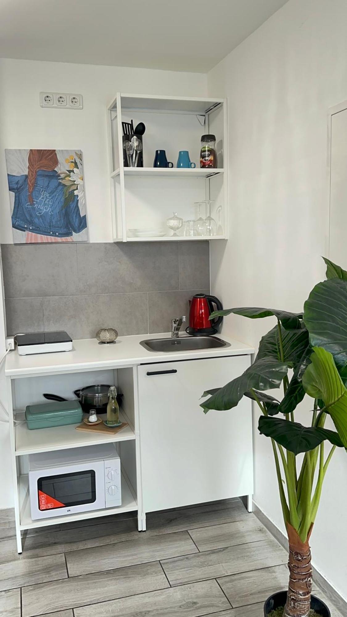 Private Studio mit eigene Küche und Bad Nürnberg Exterior foto
